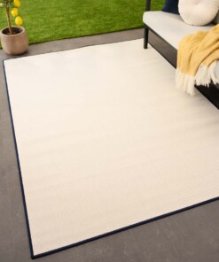 Tapis extérieur uni - Flip bleu foncé
