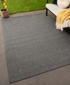 Tapis extérieur uni - Flip gris