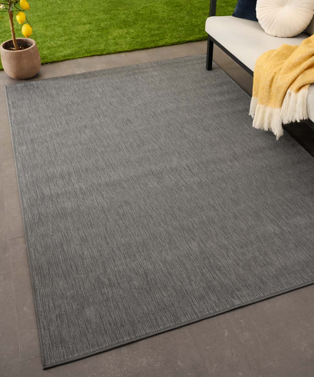 Tapis extérieur uni - Flip gris Tapis extérieur uni - Flip gris