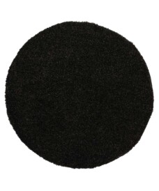 Tapis Rond poils longs Shaggy Trend - gris anthracite - overzicht, thumbnail
