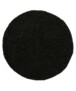Tapis Rond poils longs Shaggy Trend - gris anthracite - overzicht, thumbnail