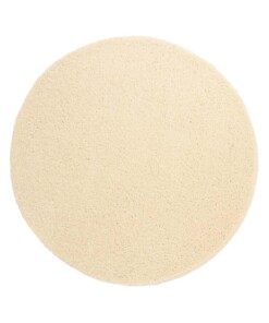 Tapis Rond poils longs Shaggy Trend - Crème - overzicht