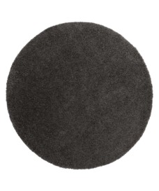 Tapis Rond poils longs Shaggy Trend - gris - overzicht, thumbnail