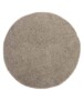 Tapis Rond poils longs Shaggy Trend - gris clair - overzicht, thumbnail