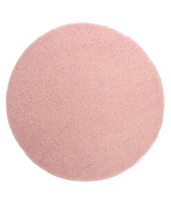 Tapis Rond poils longs Shaggy Trend - rose clair - overzicht