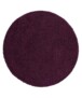 Tapis Rond poils longs Shaggy Trend - violet - overzicht, thumbnail