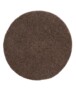 Tapis Rond poils longs Shaggy Trend - taupe - overzicht, thumbnail