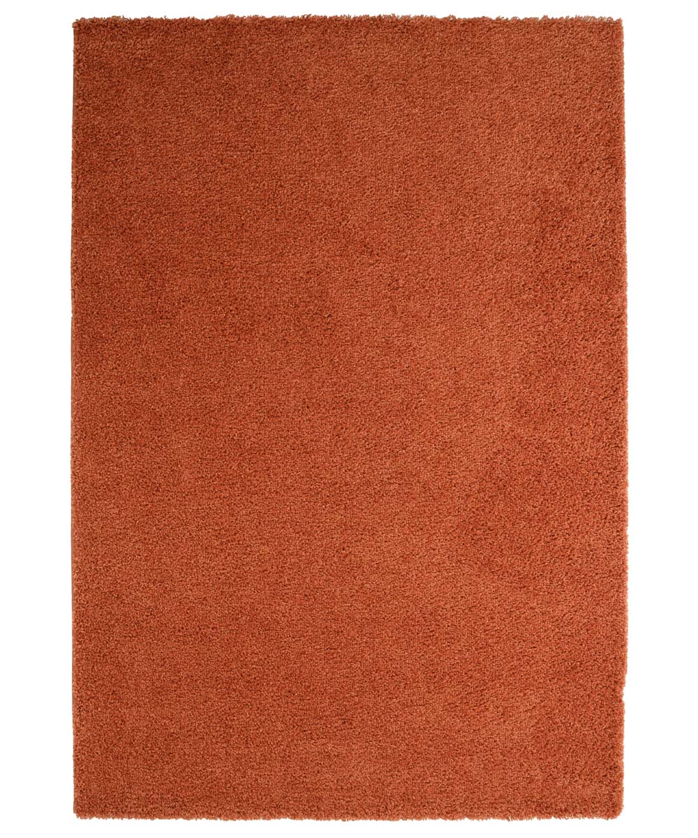 Tapis poils longs Shaggy Trend - terracota - overzicht Tapis poils longs Shaggy Trend - terracota - overzicht