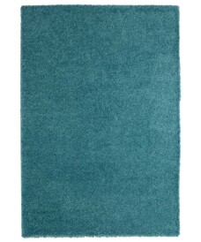 Tapis poils longs Shaggy Trend - turquoise - overzicht, thumbnail