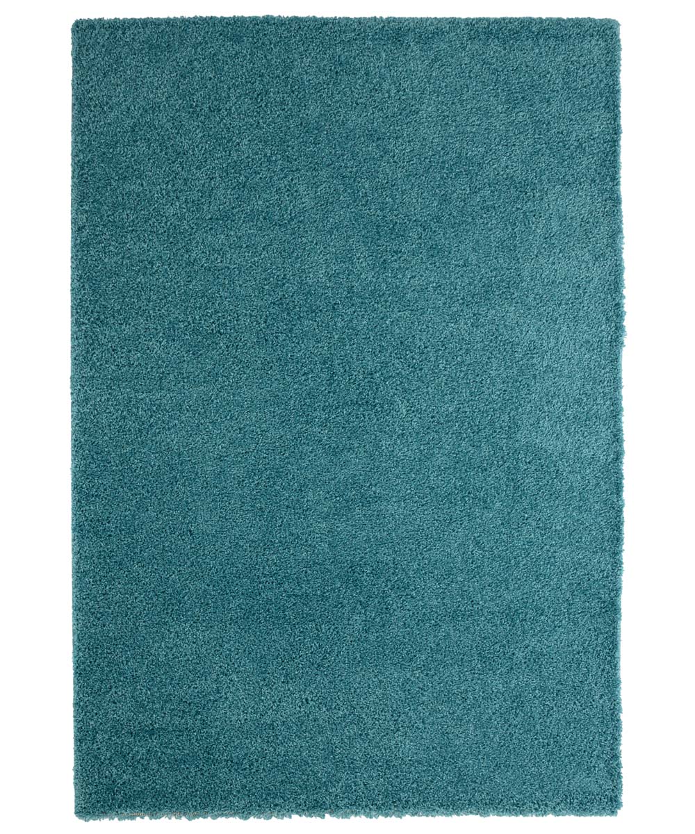 Tapis poils longs Shaggy Trend - turquoise - overzicht Tapis poils longs Shaggy Trend - turquoise - overzicht