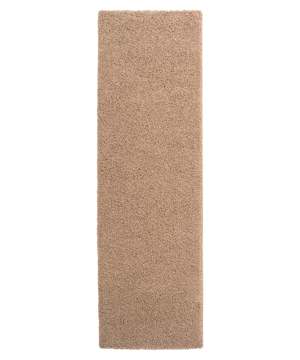 Tapis de couloir poils longs Shaggy Trend - beige - overzicht Tapis de couloir poils longs Shaggy Trend - beige - overzicht