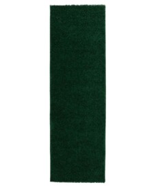 Tapis de couloir poils longs Shaggy Trend - vert émeraude - overzicht, thumbnail