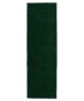 Tapis de couloir poils longs Shaggy Trend - vert émeraude - overzicht, thumbnail