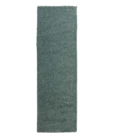 Tapis de couloir poils longs Shaggy Trend - bleu clair - overzicht, thumbnail