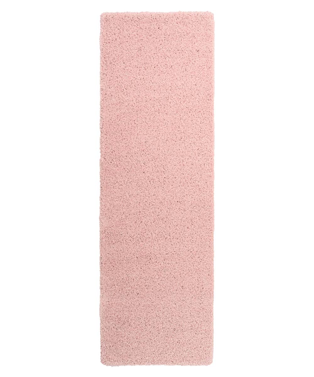 Tapis de couloir poils longs Shaggy Trend - rose clair - overzicht Tapis de couloir poils longs Shaggy Trend - rose clair - overzicht