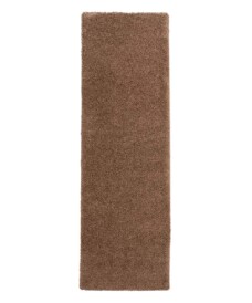 Tapis de couloir poils longs Shaggy Trend - Moka - overzicht, thumbnail