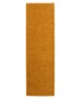 Tapis de couloir poils longs Shaggy Trend - jaune moutarde - overzicht, thumbnail