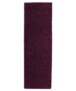 Tapis de couloir poils longs Shaggy Trend - violet - overzicht, thumbnail