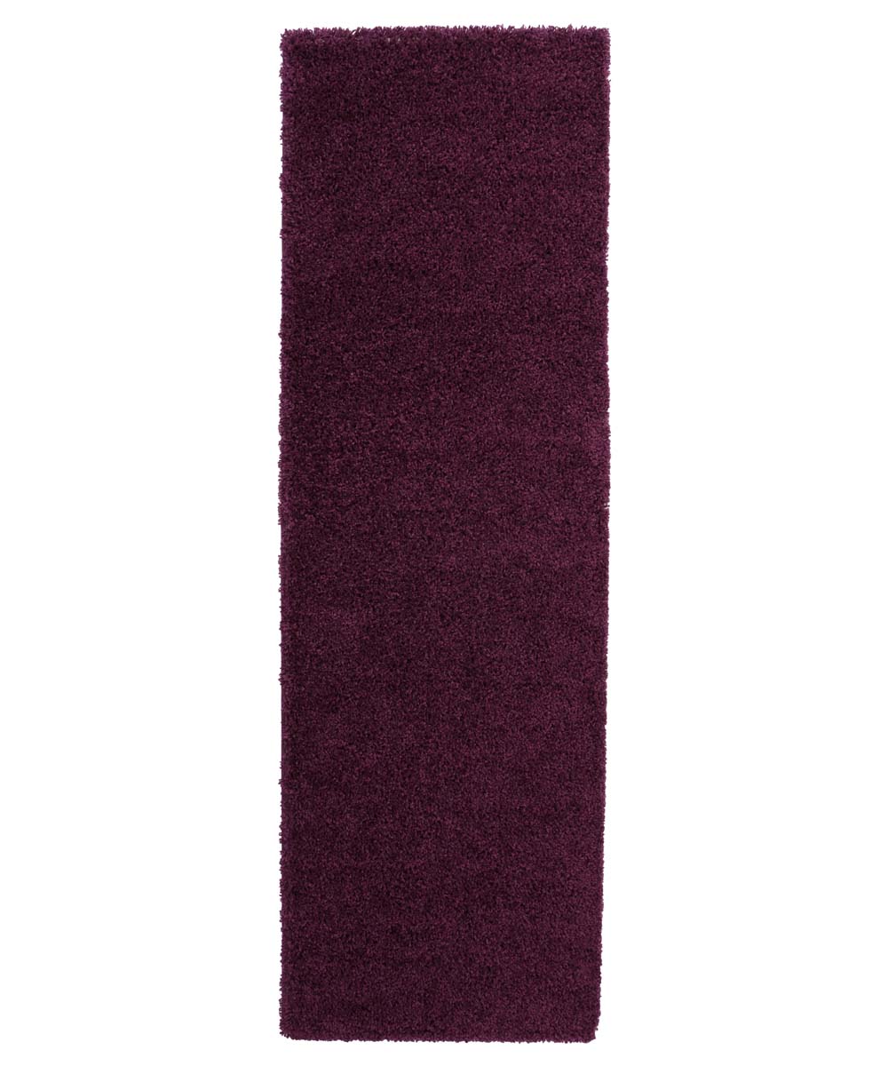 Tapis de couloir poils longs Shaggy Trend - violet - overzicht Tapis de couloir poils longs Shaggy Trend - violet - overzicht