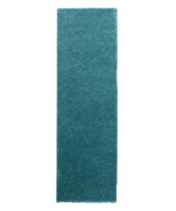Tapis de couloir poils longs Shaggy Trend - turquoise - overzicht