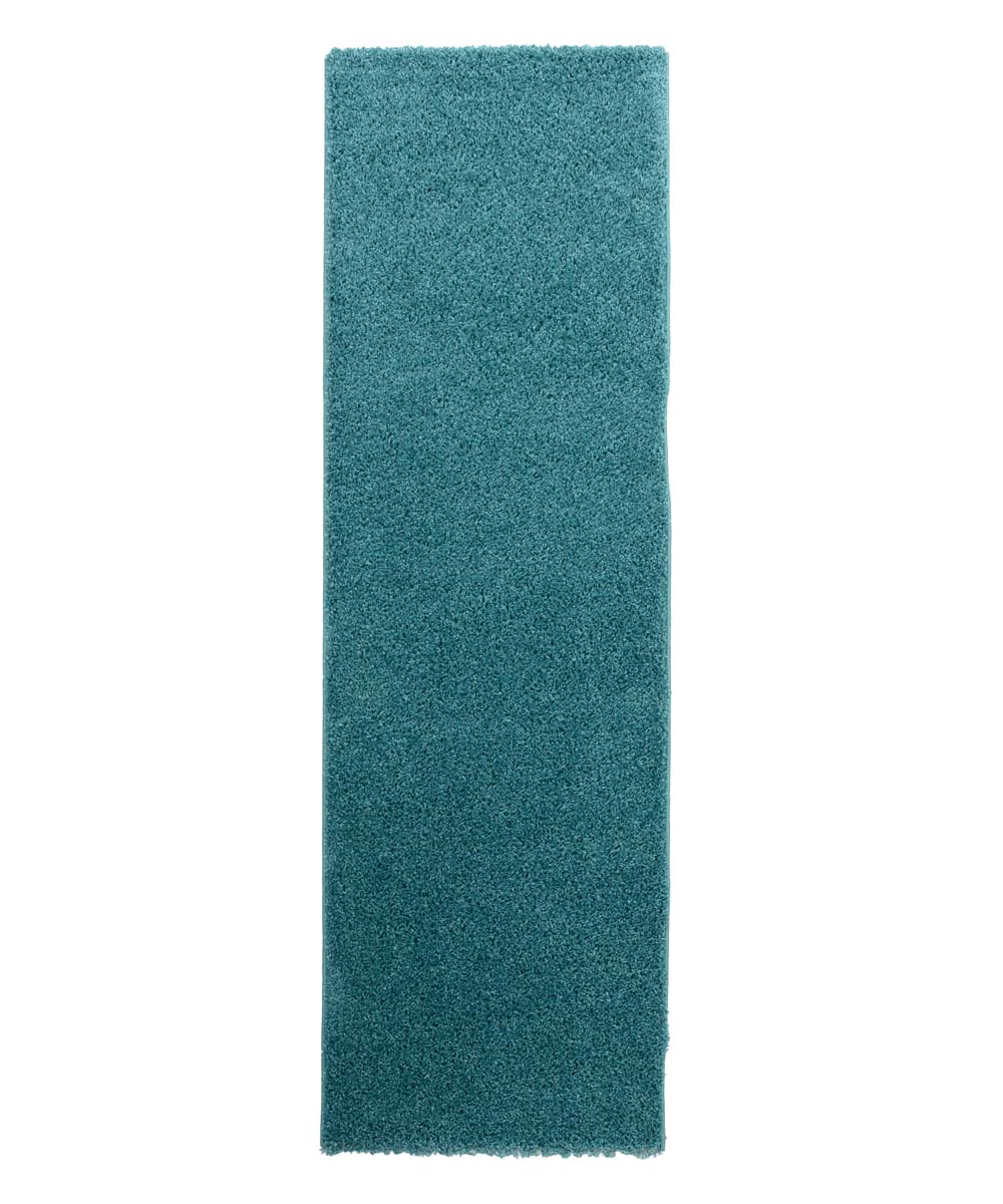 Tapis de couloir poils longs Shaggy Trend - turquoise - overzicht Tapis de couloir poils longs Shaggy Trend - turquoise - overzicht