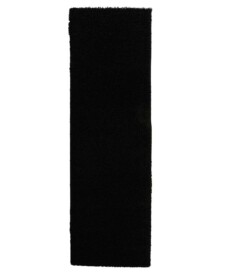 Tapis de couloir poils longs Shaggy Trend - noir - overzicht, thumbnail