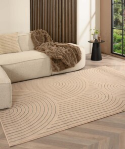 Tapis japandi - Ease Akira ivoire