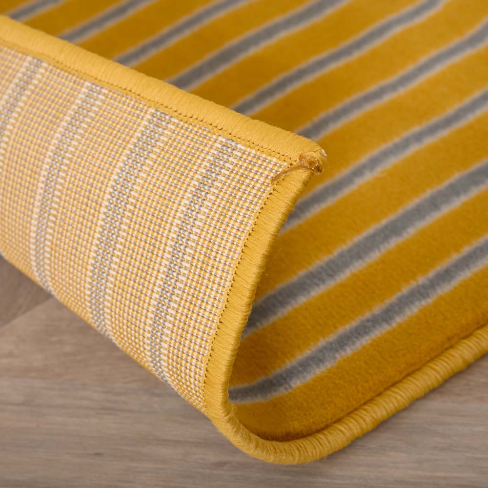 Tapis japandi - Ease Akira jaune ocre Tapis japandi - Ease Akira jaune ocre