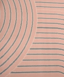 Tapis japandi - Ease Akira rose poudré