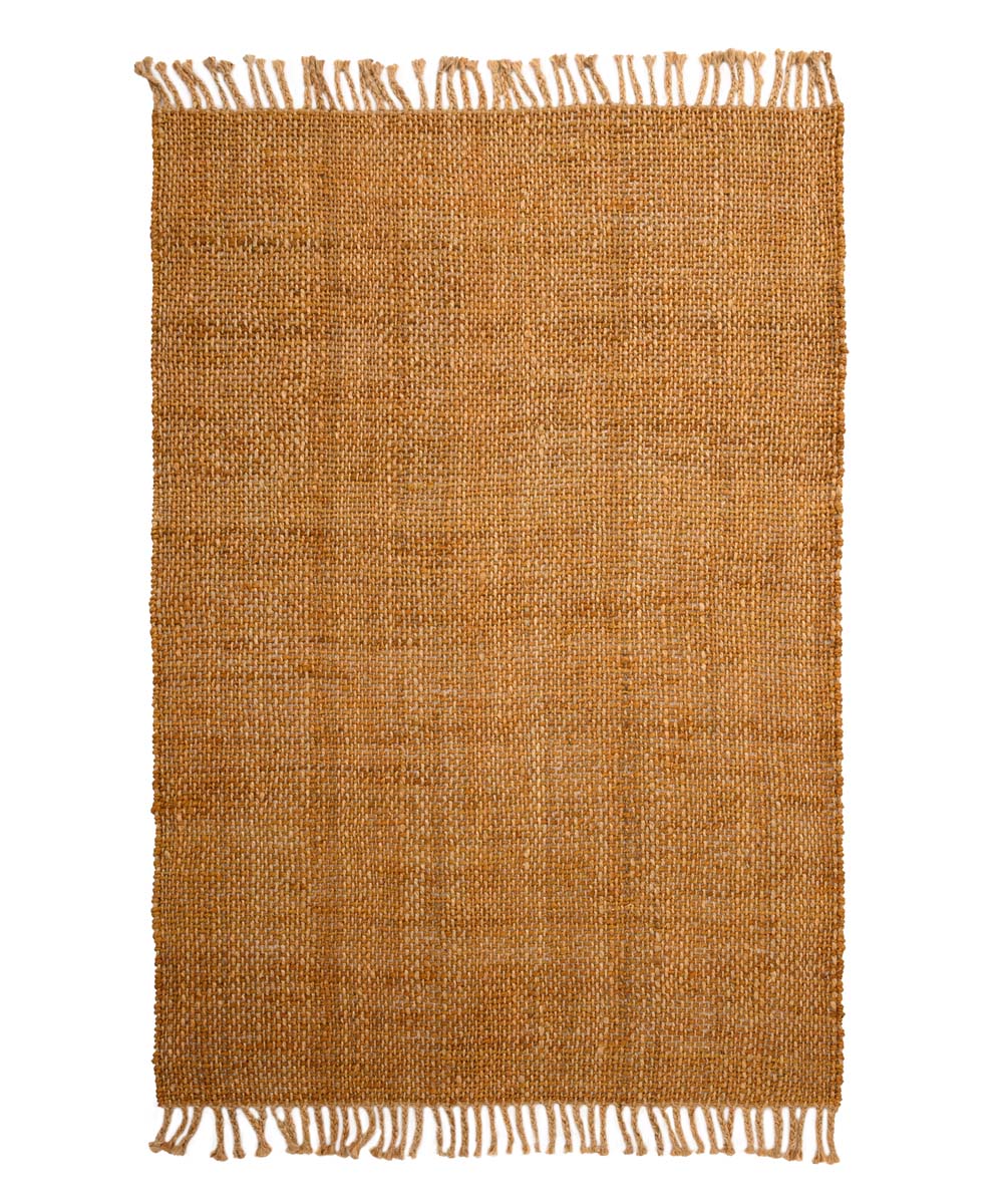 Tapis jute Chunky - Boho & me - or/naturel - overzicht Tapis jute Chunky - Boho & me - or/naturel - overzicht