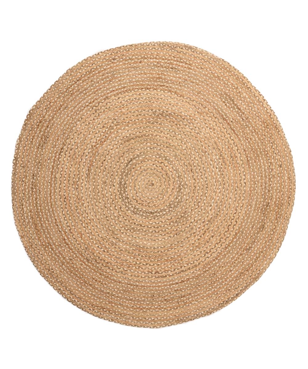 Tapis jute tressé Rond - naturel - overzicht