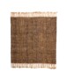 Tapis jute​ carré - Chunky marron/naturel - overzicht, thumbnail