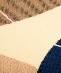 Tapis forme organique - Ease Stone bleu