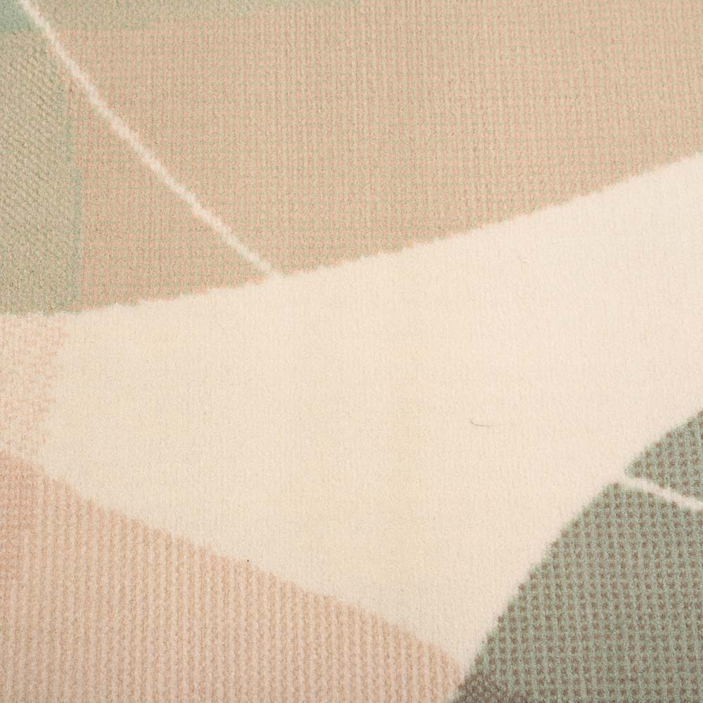 Tapis forme organique - Ease Stone vert tendre Tapis forme organique - Ease Stone vert tendre