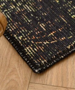 Tapis patchwork - Fade No.1 vert olive - close up, thumbnail Tapis patchwork - Fade No.1 vert olive - close up, thumbnail