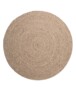 Tapis coton Rond Joy - beige/blanc - overzicht, thumbnail