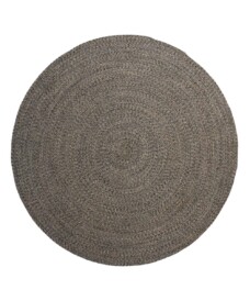Tapis coton Rond Joy - bleu - overzicht, thumbnail