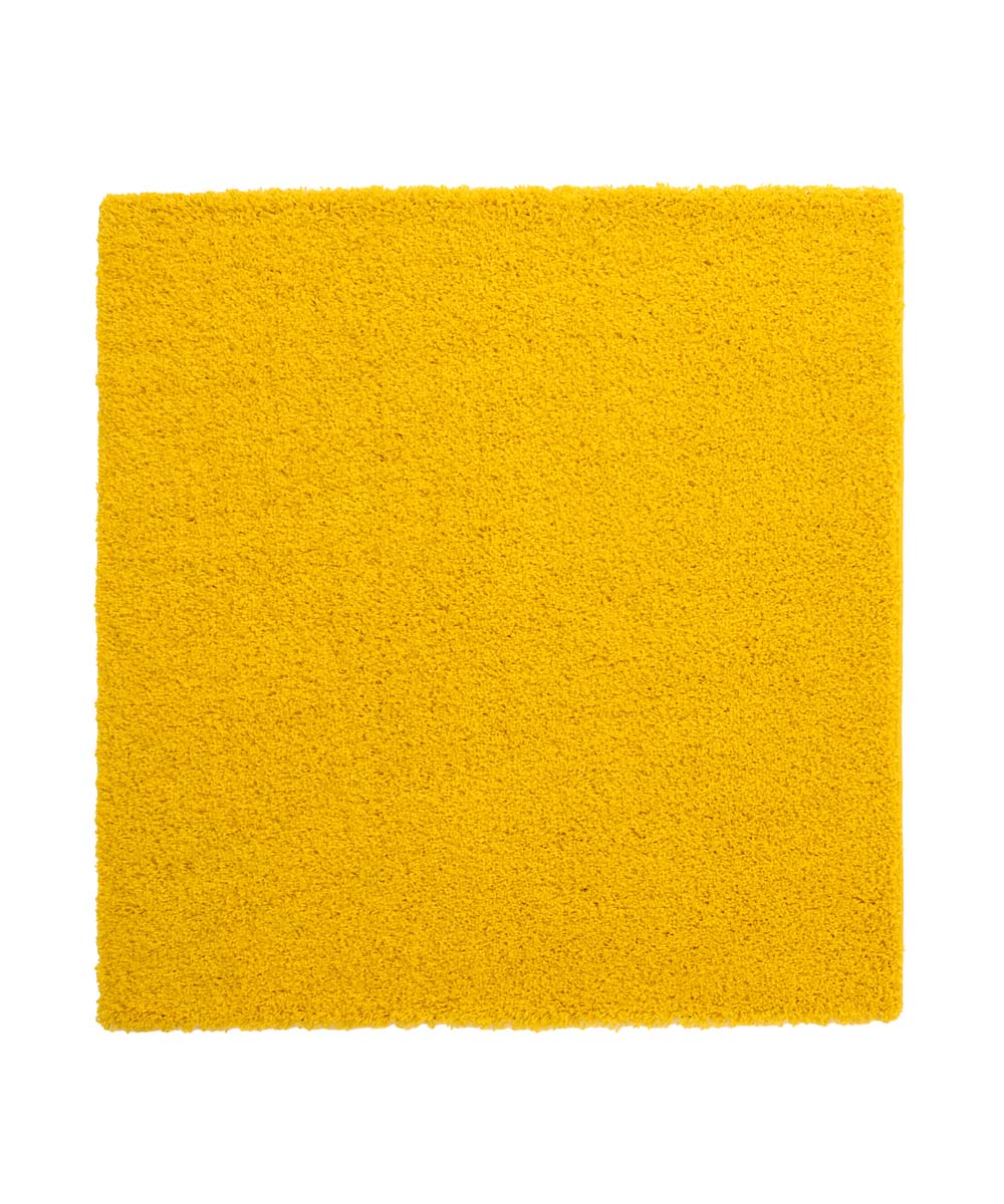 Tapis Carré poils longs Shaggy Trend - jaune - overzicht Tapis Carré poils longs Shaggy Trend - jaune - overzicht
