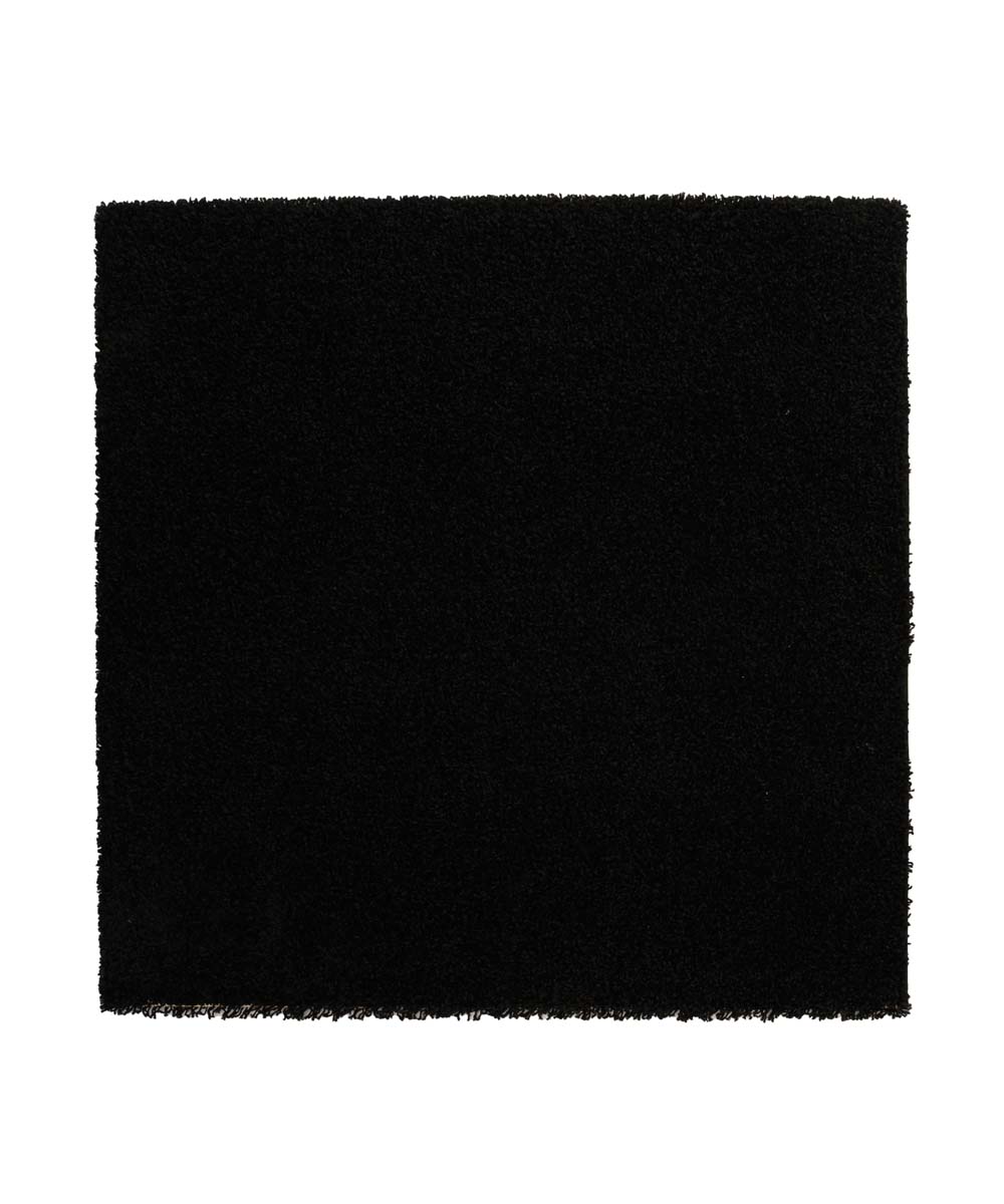 Tapis Carré poils longs Shaggy Trend - noir - overzicht Tapis Carré poils longs Shaggy Trend - noir - overzicht