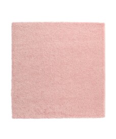 Tapis Carré poils longs Shaggy Trend - rose clair - overzicht, thumbnail