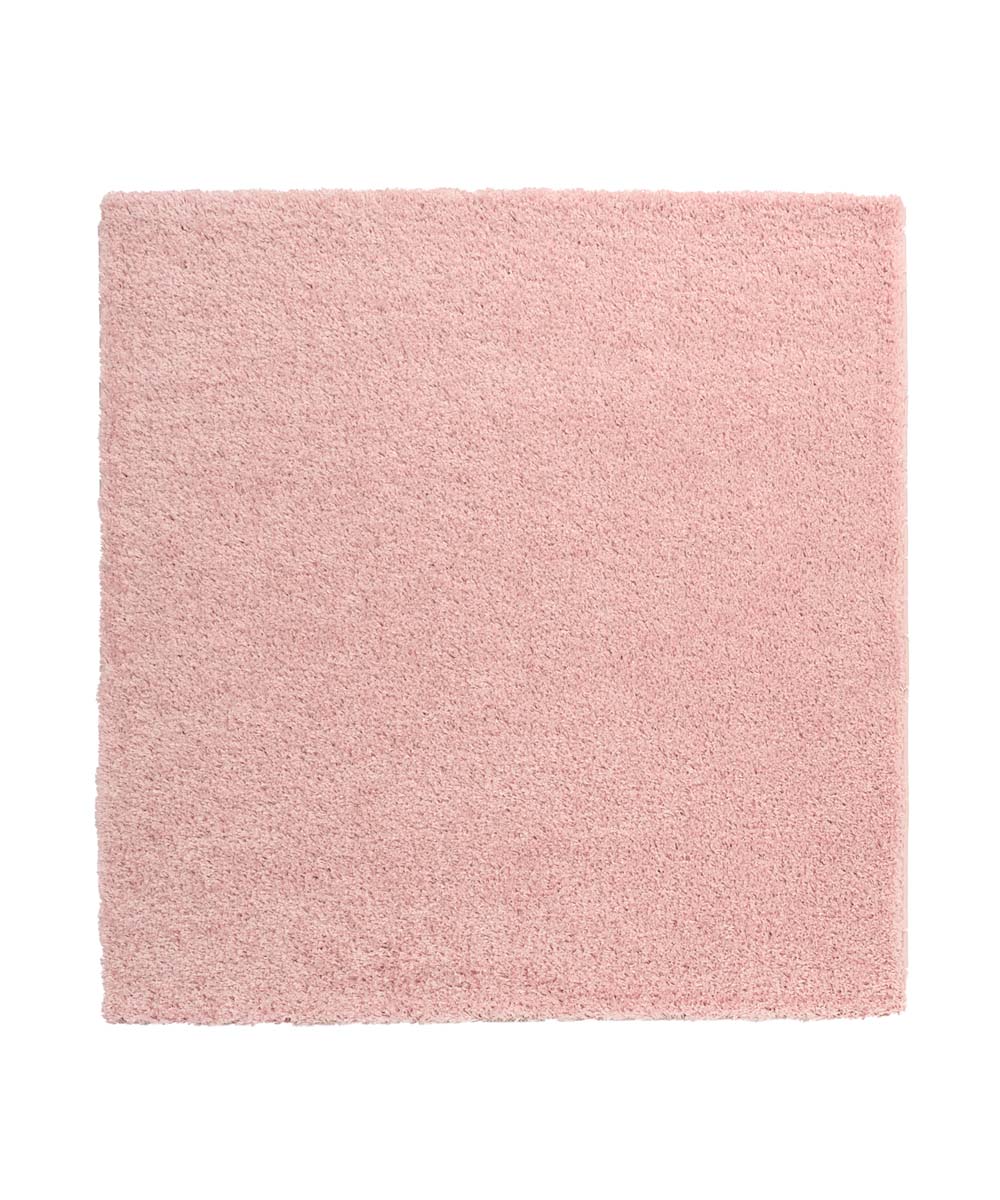 Tapis Carré poils longs Shaggy Trend - rose clair - overzicht Tapis Carré poils longs Shaggy Trend - rose clair - overzicht