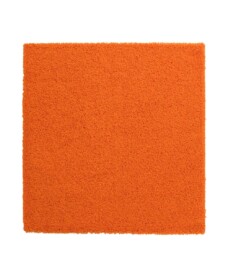 Tapis Carré poils longs Shaggy Trend - orange - overzicht, thumbnail