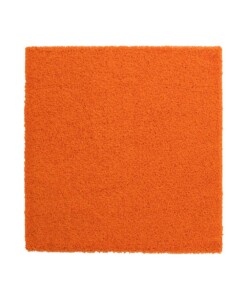Tapis Carré poils longs Shaggy Trend - orange - overzicht