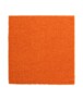Tapis Carré poils longs Shaggy Trend - orange - overzicht, thumbnail