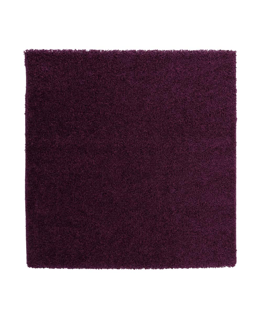 Tapis Carré poils longs Shaggy Trend - violet - overzicht Tapis Carré poils longs Shaggy Trend - violet - overzicht