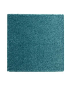 Tapis Carré poils longs Shaggy Trend - turquoise - overzicht, thumbnail Tapis Carré poils longs Shaggy Trend - turquoise - overzicht, thumbnail