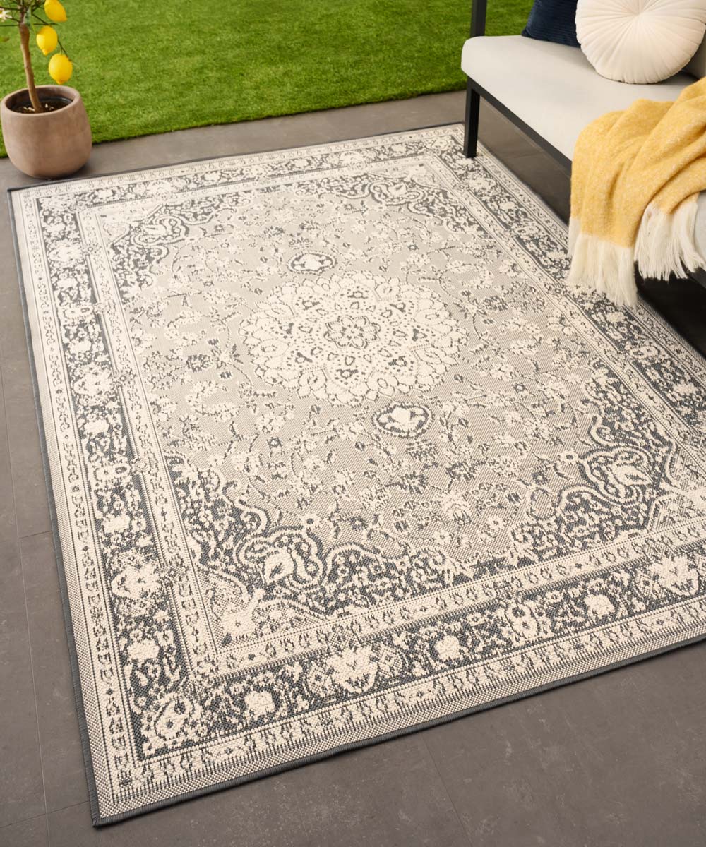 Tapis extérieur vintage - Flip Agnes gris Tapis extérieur vintage - Flip Agnes gris