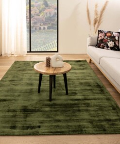 Tapis viscose - Glamour vert - sfeer