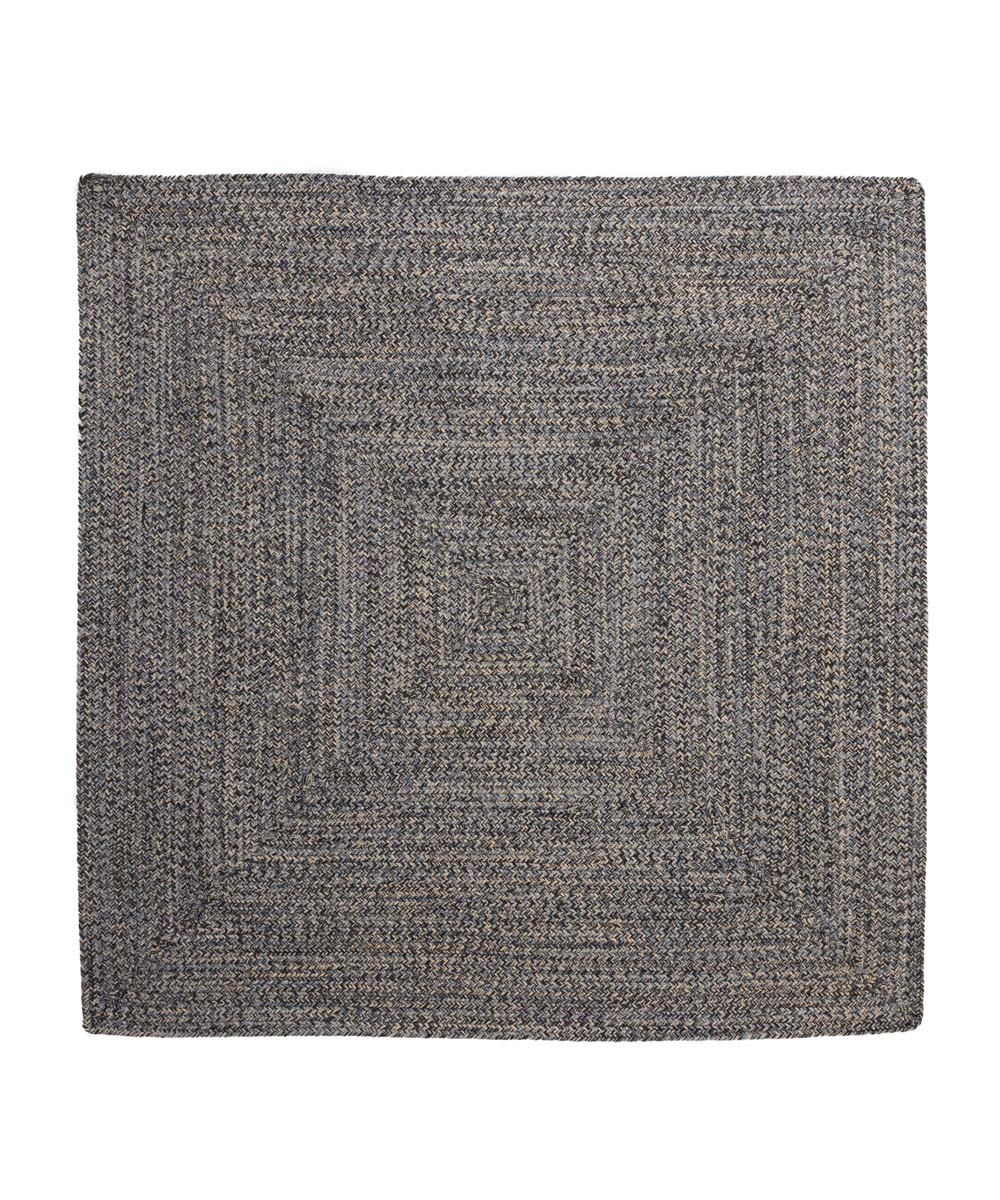 Tapis coton carré - Joy bleu - overzicht Tapis coton carré - Joy bleu - overzicht