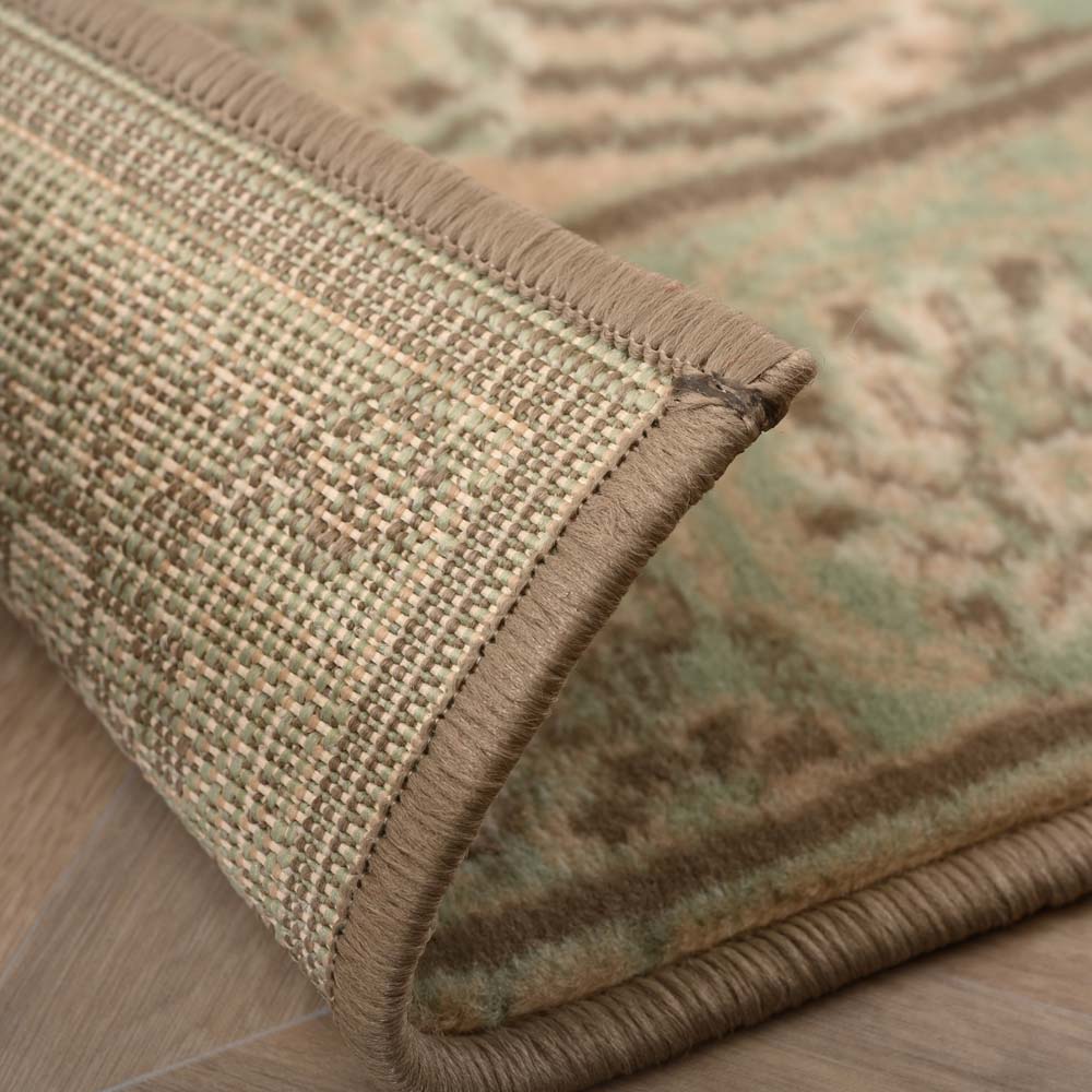 Tapis patchwork - Ease Agatha vert tendre Tapis patchwork - Ease Agatha vert tendre